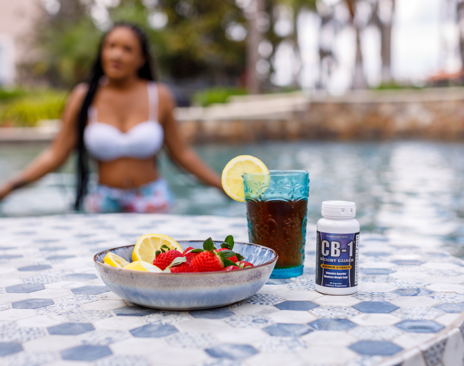 CB-1 with Meal, Poolside